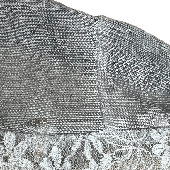Simply Couture Tunic Length Lace & Knit Vest With Top 1XL May Fit L/XL N… - Picture 14 of 15